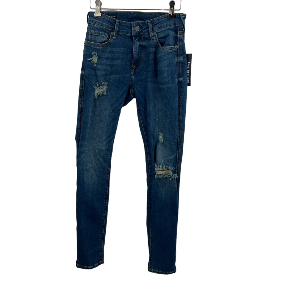 True Religion‎ Jennie Curvy Mid Rise Skinny Jean New 26